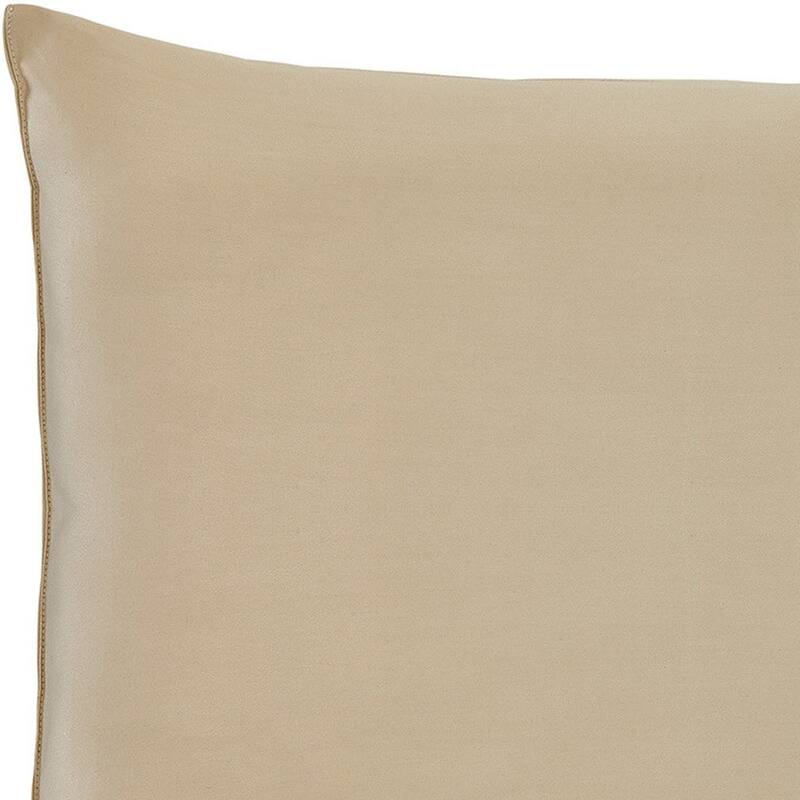 HomeRoots Cotton Wool Hypoallergenic Queen Size Bed Pillow - Ivory