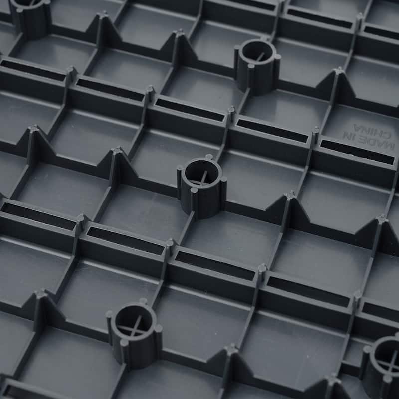 44 Pack Plastic Interlocking Deck Tiles 12"x12" Square Waterproof Outdoor Deck Tiles All Weather for Poolside Balcony Backyard