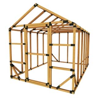 Black Sheds Outdoor Storage Bo Online At E Z Frame 8x12 Standard Storage Shed Or Greenhouse Kit