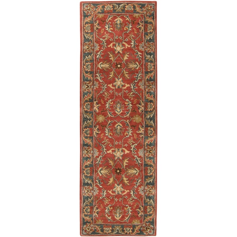 Artistic Weavers Coliseum Hand Tufted Traditional Border Wool Area Rug