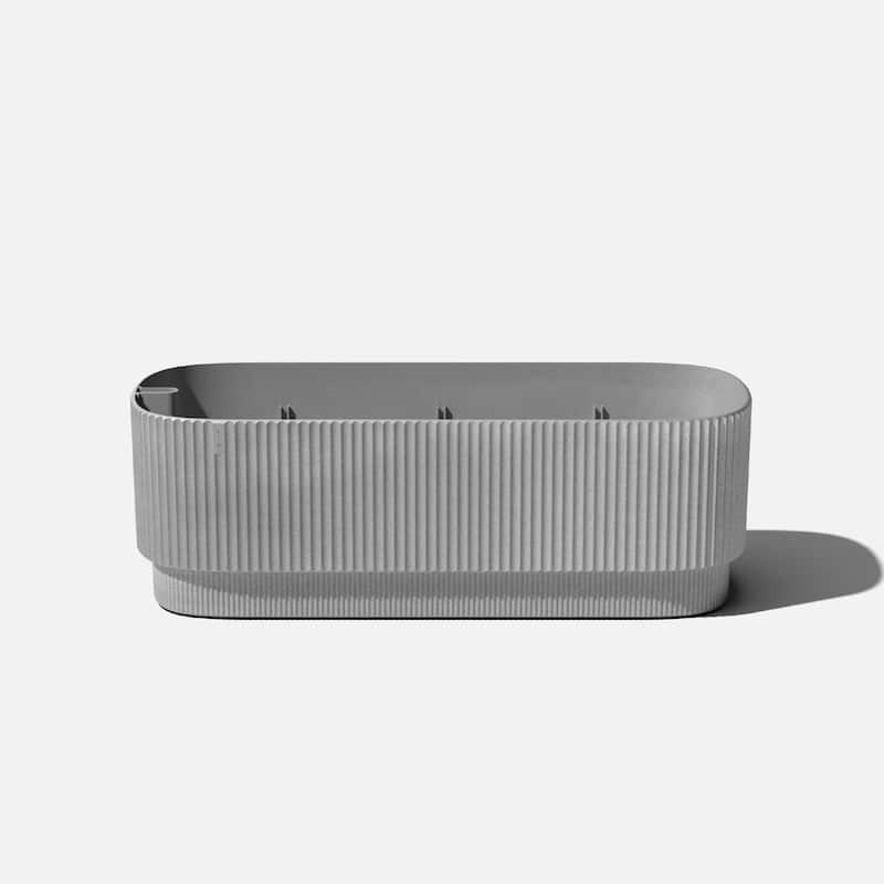 Veradek Demi Series 42'' Self-Watering Plastic Garden Bed - 42 inch - Grey