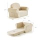 preview thumbnail 4 of 5, Tiny Land® Afternoon Couch - Cream Kids Chair