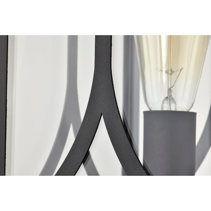 Oaklyn 1 Light Post Top Matte Black with Clear Glass