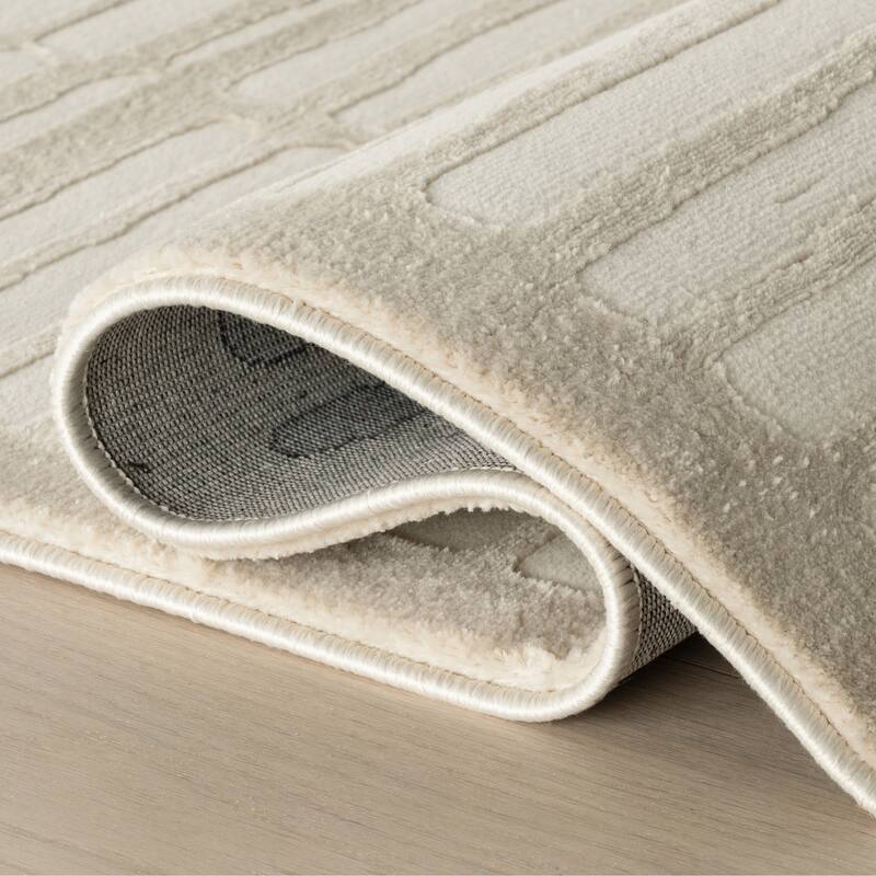 Nuloom Kailani Geometric Machine Washable Area Rug