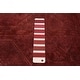 preview thumbnail 8 of 7, ECARPETGALLERY Hand-knotted Color Transition Burgundy Wool Rug - 6'6 x 9'6