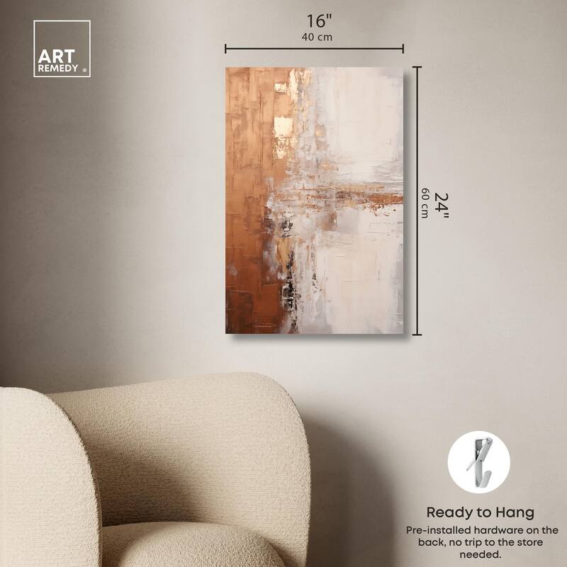 Burnished Memory Canvas by Art Remedy, Gallery Wrapped
