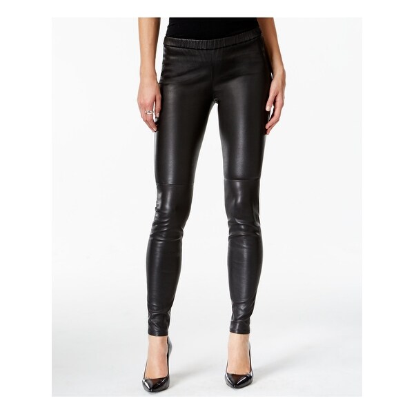 michael kors leather leggings