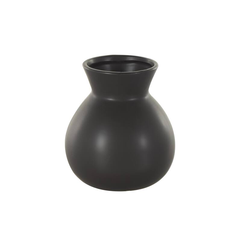 Black or White Ceramic Minimalistic Decorative Vase