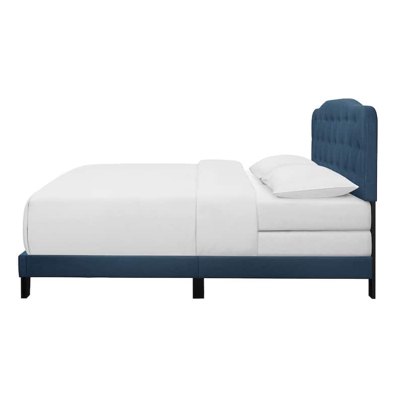 Copper Grove Mantes Upholstered Panel Bed