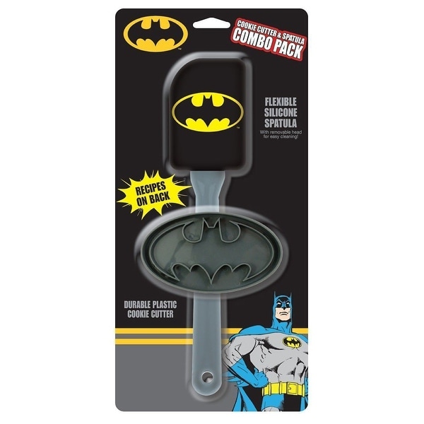 Batman Spatula Cooker Cutter, 2 Pack