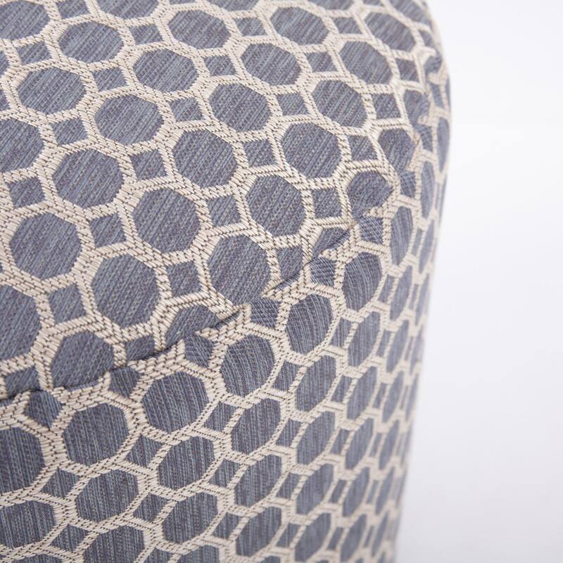 Allan Andrews Contemporary Foot Pouf, Pyth Collection