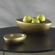 preview thumbnail 4 of 2, Uttermost 18081 Ovate 15" Wide Aluminum Decorative Bowls - Set of 2