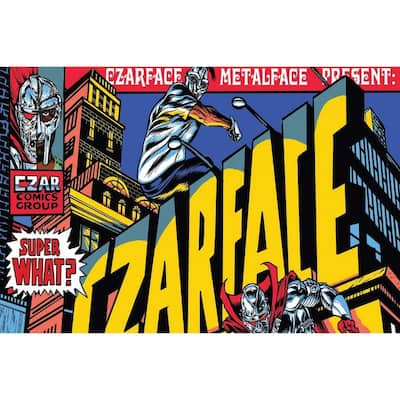 Czarface - Comic Mf Doom - Metalface Art Poster - 24 x 36 Inch