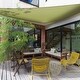 preview thumbnail 4 of 4, 9.84ft Sunshade Patio Cover Shade Canopy Camping Sail Awning Sail Sunscreen Shelter Triangle Cover