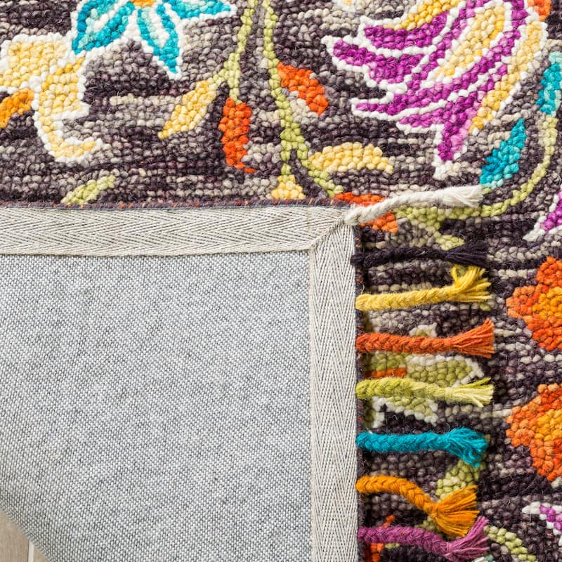SAFAVIEH Handmade Aspen Chien Boho Tribal Wool Rug