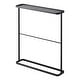 preview thumbnail 3 of 11, Yamazaki Home Bath Towel Hanger, Steel, Holds towels up to 24.5" x 58", Holds 2.2 lbs - L 5.91 x W 25.59 x H 29.53 inches