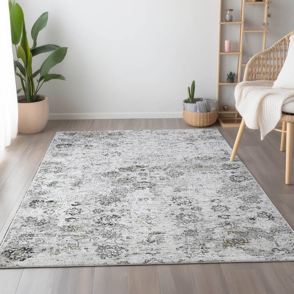 Premium Washable Super Soft Vintage Traditional Mayfield Rug
