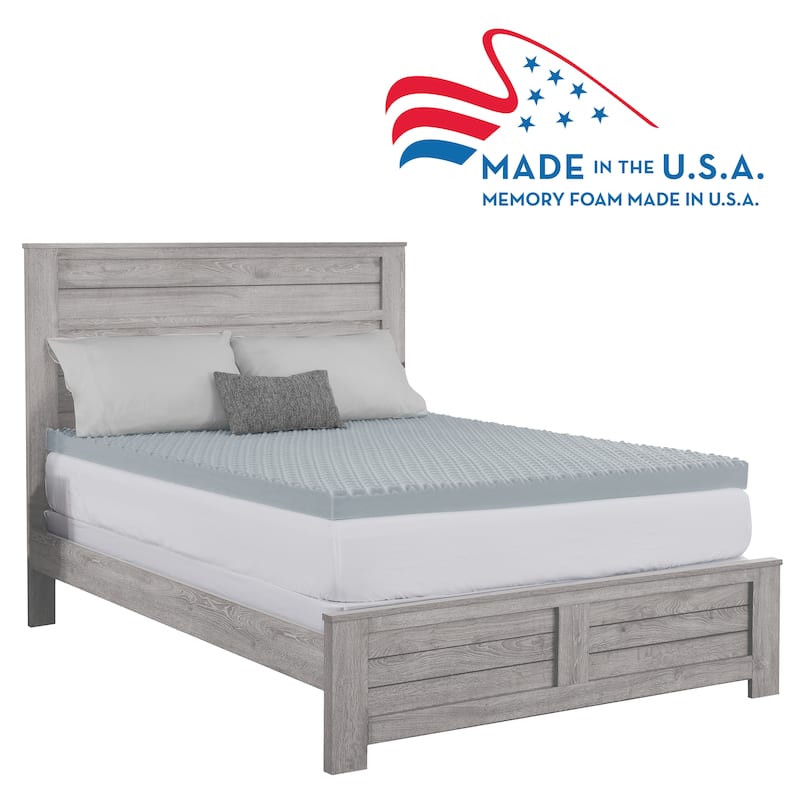 Dream Serenity Peak Comfort Memory Foam Mattress Topper