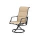 preview thumbnail 9 of 21, PATIO FESTIVAL Outdoor Swivel Metal Dining Chair (2-Pack)