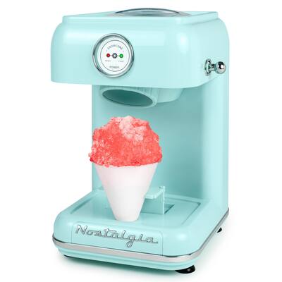 Nostalgia CLSC1AQ Classic Retro Snow Cone Maker, Aqua