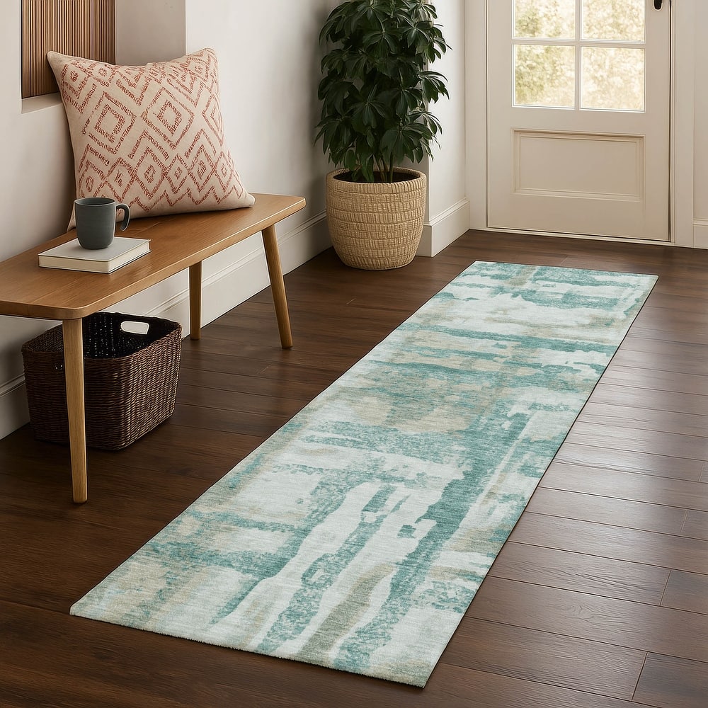 Premium Washable Super Soft Modern Glam Mayfield Rug