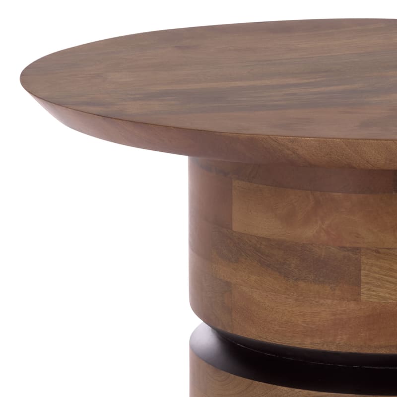 SAFAVIEH Home Zorro Round Accent Table - 22"W x 22"D x 22"H