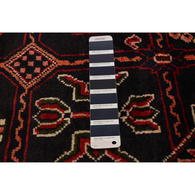 ECARPETGALLERY Hand-knotted Anadol Navy Wool Rug - 4'11 x 7'2