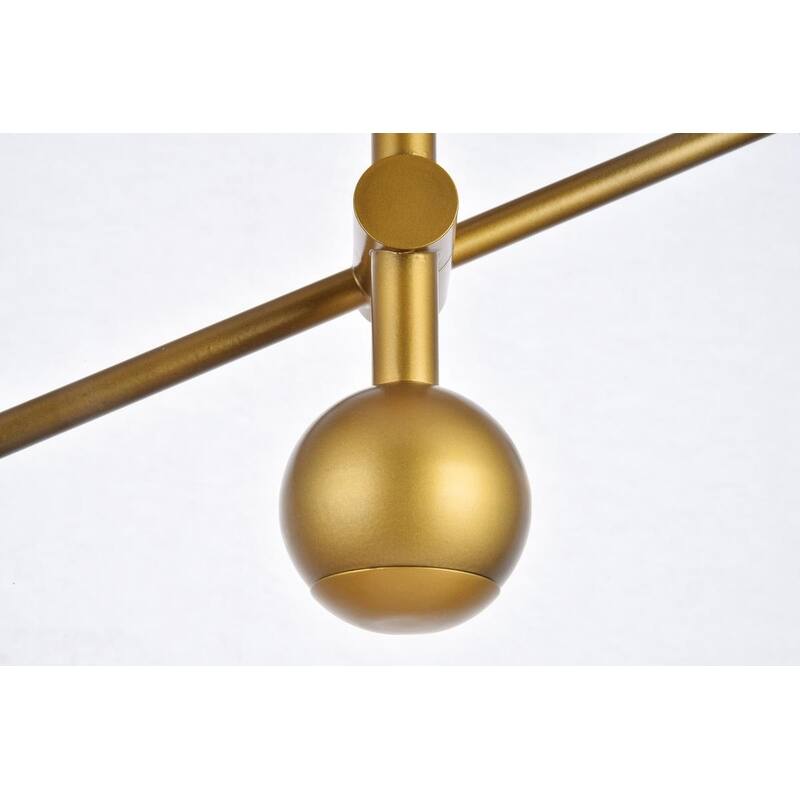6-Light 42 inch Sputnik Pendant
