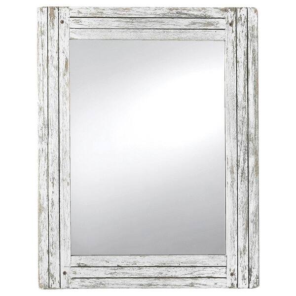 570 x 899 jpeg 101 кб distressed white wood beveled mirror 36x26 free ship | ebay rustic reclaimed wood mirror square 20x20 distressed wood. foreside home garden white rectangle distressed wood frame mirror white washed 0 98x18 9x24 02