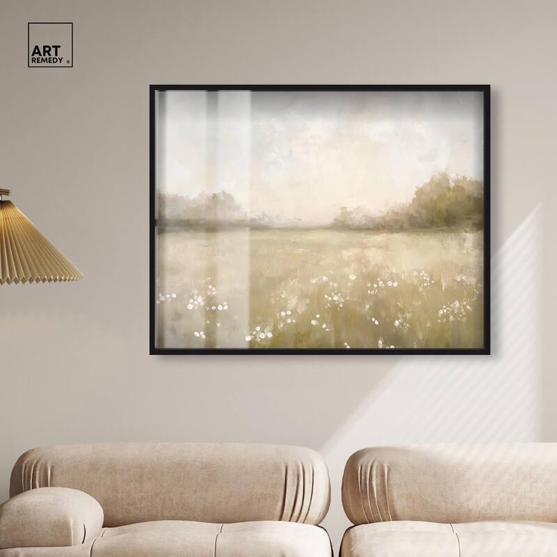 Peaceful Expanse Shadowbox by Art Remedy