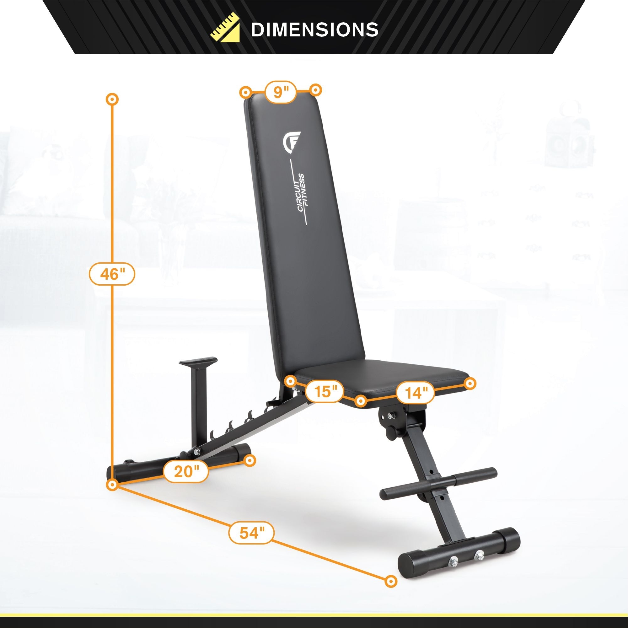 Circuit fitness bench outlet