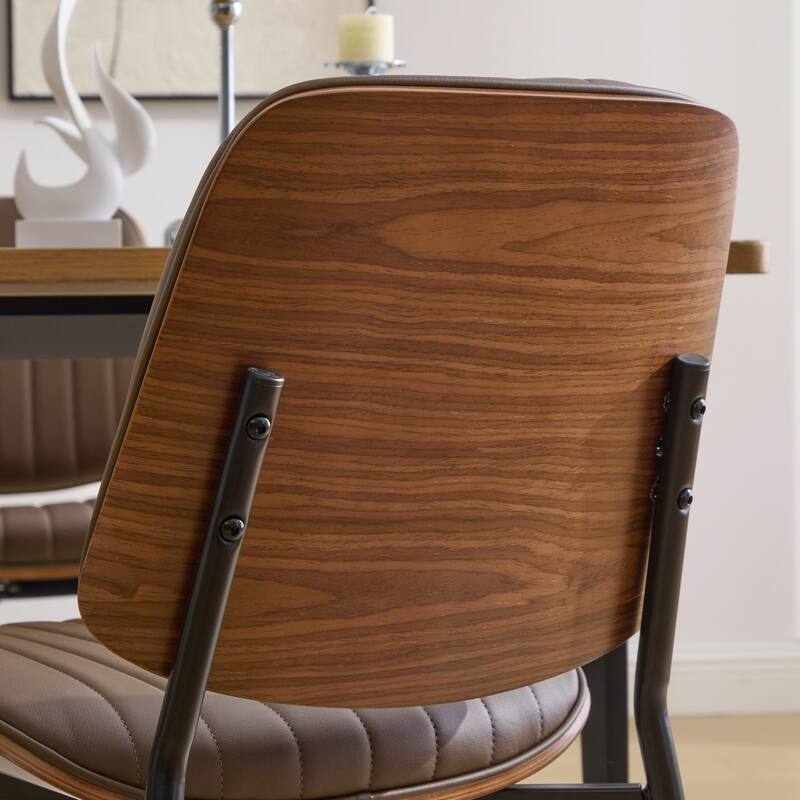 Mid Century Modern Retro Dining Chairs, Set of 2