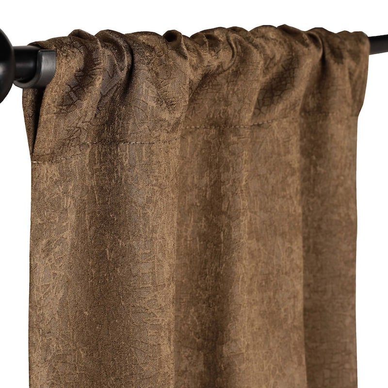 Superior Senna Washable Room Darkening Curtains, Set of 2 Panels