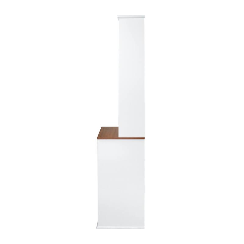 Modern Coat Rack Wide Coat Rack with Storage Bench, 3 Shelves, Drawers and 3 Hooks, for Hallway Entryway Living Room
