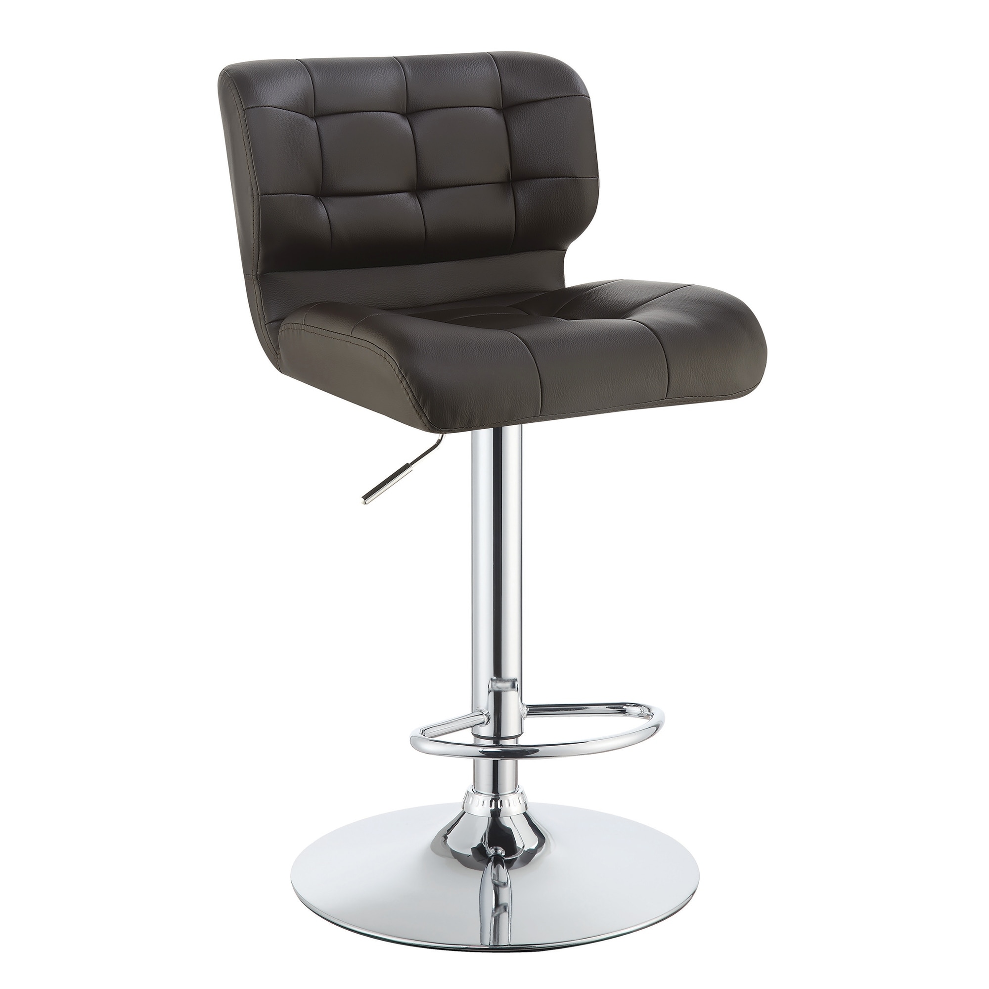 Renee Chrome Hydraulic Adjustable Bar Stools Set of 2 Bed Bath