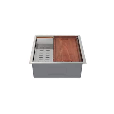 Swiss Madison SM-KU746 Rivage 22" Undermount Single Basin Stainless