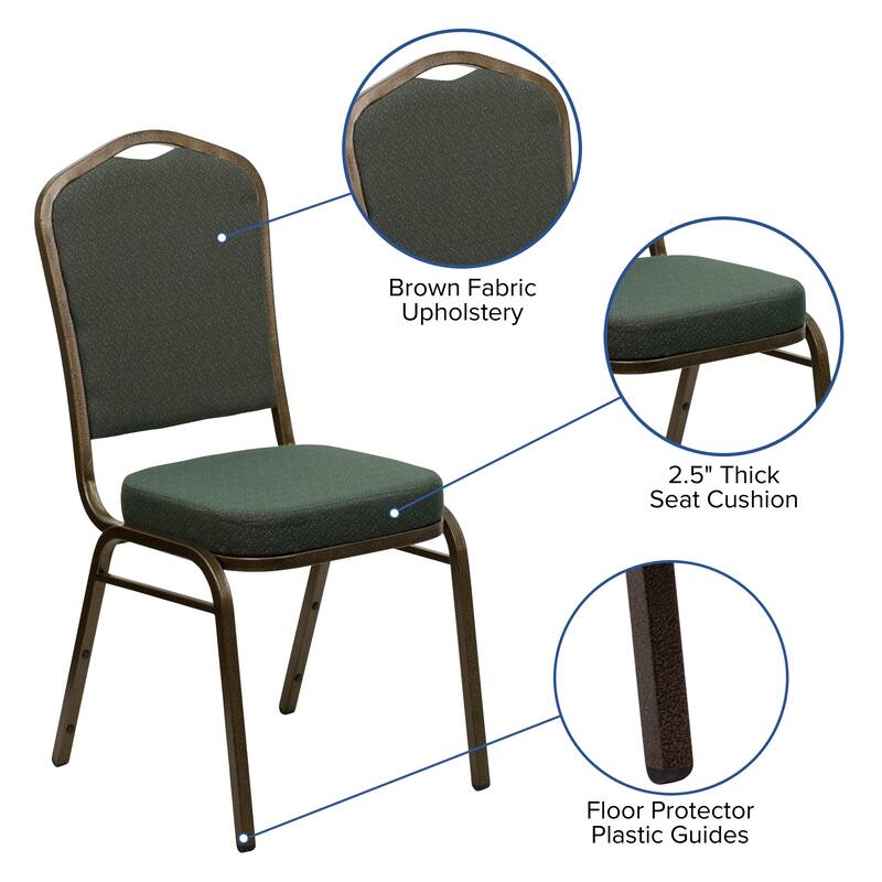 Crown Back Stacking Banquet Chair