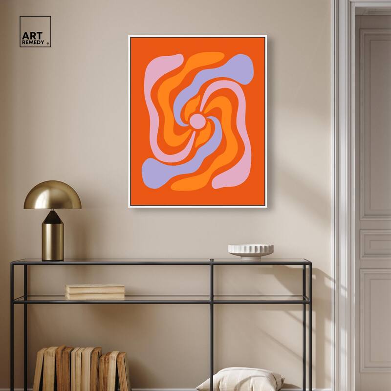 To Paste the Petals Canvas by Art Remedy