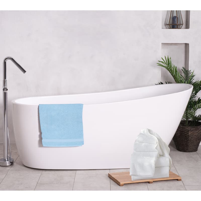 A1HC Bath Towel Sets, 100% Ring Spun Cotton, Zero Twist, Highly Absorbent, 500 GSM Low Lint, Quick Drying Bathroom Towel Sets