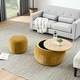 preview thumbnail 5 of 10, Multipurpose Fabric Storage Ottoman Footstool, Seat, or Coffee Tables
