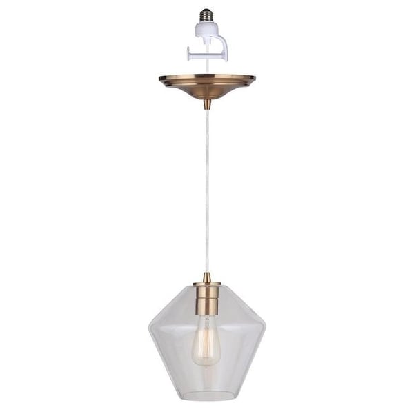 Instant Pendant Recessed Light Conversion Kit With Geometric Instant Pendant Recessed Light Conversion Kit With Geometric Clear Free Shipping Today 24811120