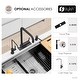 preview thumbnail 33 of 32, STYLISH Stainless Steel Single Handle Foldable Pull Down Kitchen Faucet