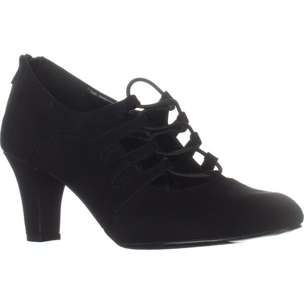 oxford pumps black