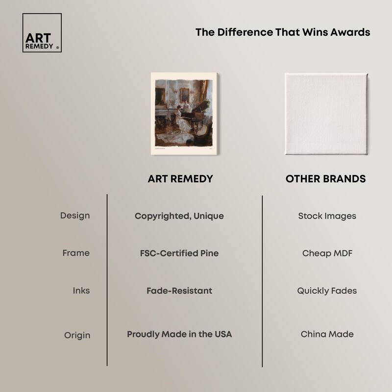 Sense and Sensibility Scene Canvas by Art Remedy, Gallery Wrapped