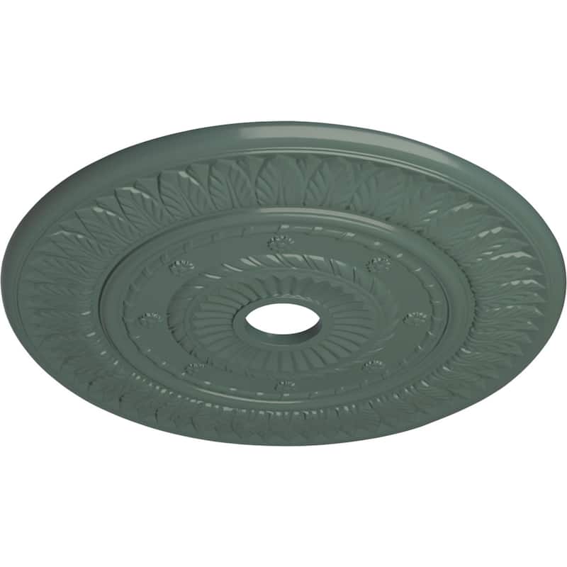26 3/4"OD x 3 5/8"ID x 1 1/8"P Leaf Ceiling Medallion