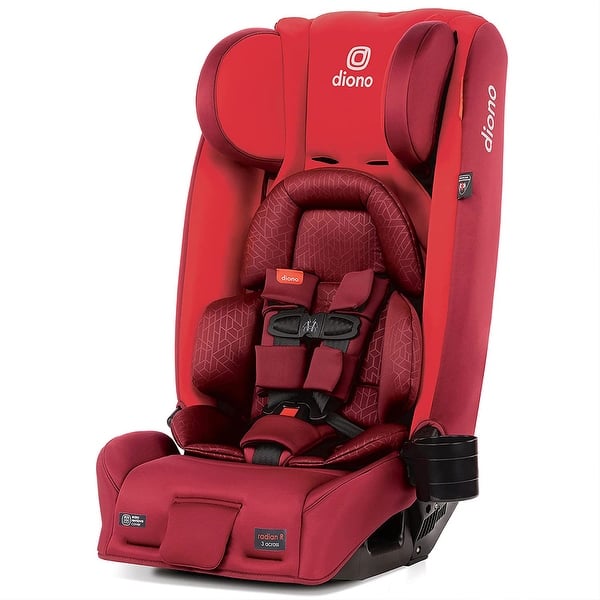 slide 2 of 8, Diono Radian 3RXT Slim Fit Steel Core 4 in 1 Convertible Car Seat, Red Cherry - 28.1