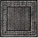 preview thumbnail 17 of 91, SAFAVIEH Adirondack Royce Distressed Rug 4' Square - Black/Silver - Square