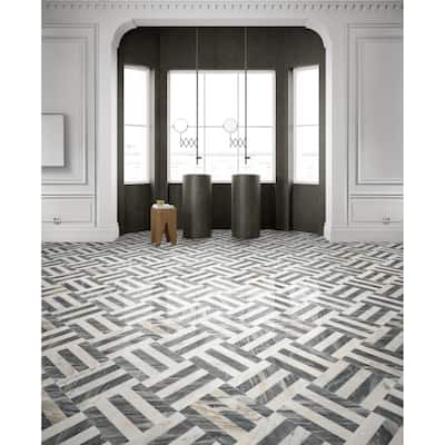 12*12 Waterjet marble, natural marble, for floor and wall,polished marble tile, natural stone, 1 box each pattern 4 pcs