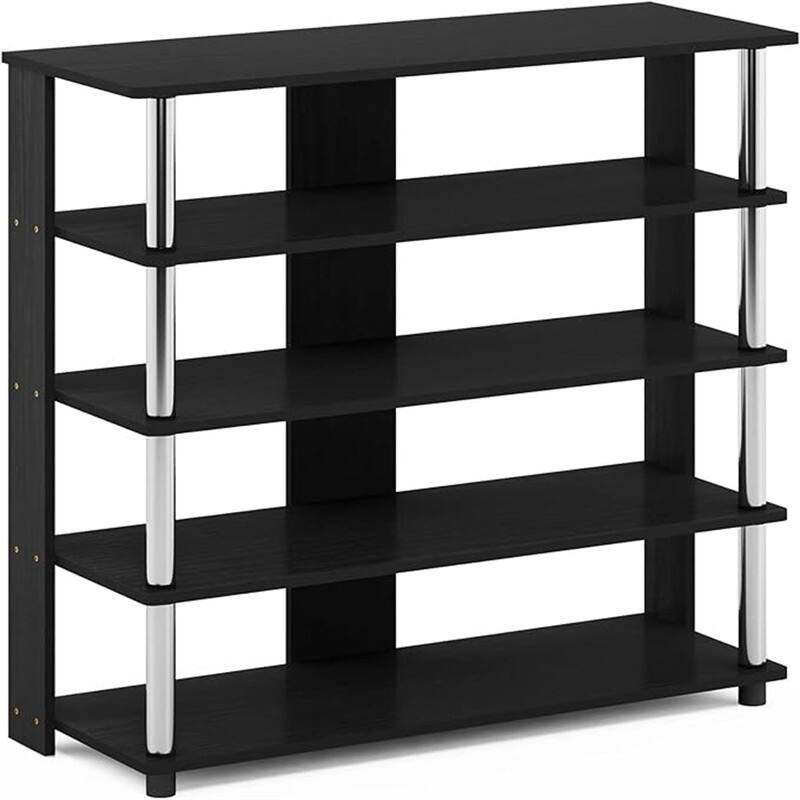 Turn-N-Tube 5 Tier Wide Shoe Rack - 29.45"D x 31.5"W x 11.8"H