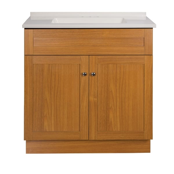 Shop Foremost Dnvt3018 Dennison 31 Free Standing Single Basin Vanity Set Overstock 29568093